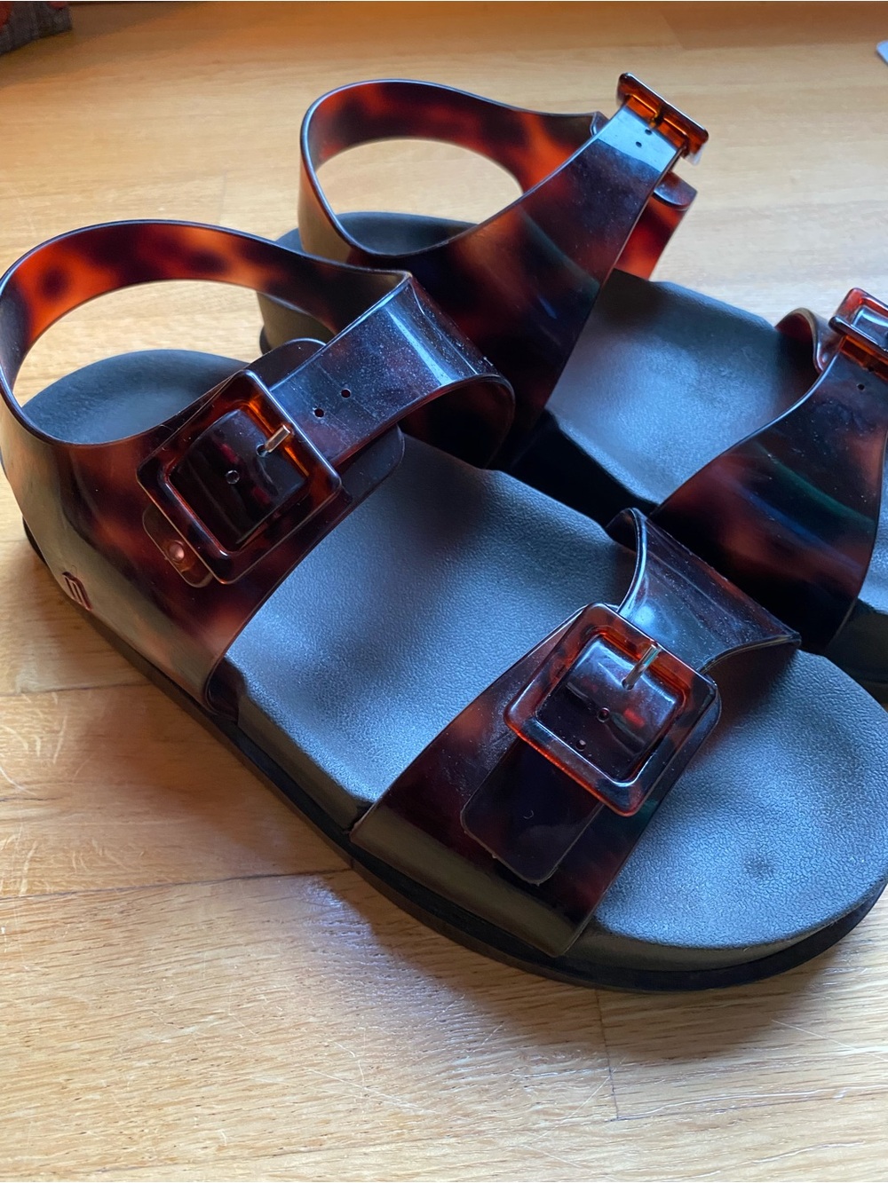 Melissa Tortoiseshell Platform Sandals - Picture 4 of 10